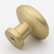 Gliderite Hardware 1-1/8 in. Satin Gold Round Classic Cabinet Knob, 5PK 5096-SG-5 - alternate 2